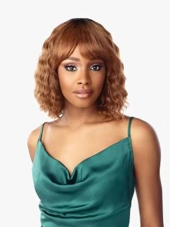 SENSANTIONNEL 10A 100% Unprocessed Virgin Human Hair Full Wig - OCEAN WAVE 12"