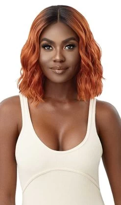 OUTRE HD Transparent Lace Front Wig - JALYSANA
