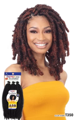 SHAKE N GO Freetress 3X Pre-fluffed Poppin' Twist (16"-28")