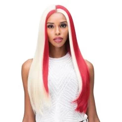 Bobbi Boss Premium Synthetic 13" X 4" Deep HD Lace Front Wig - MLF242 Garnet