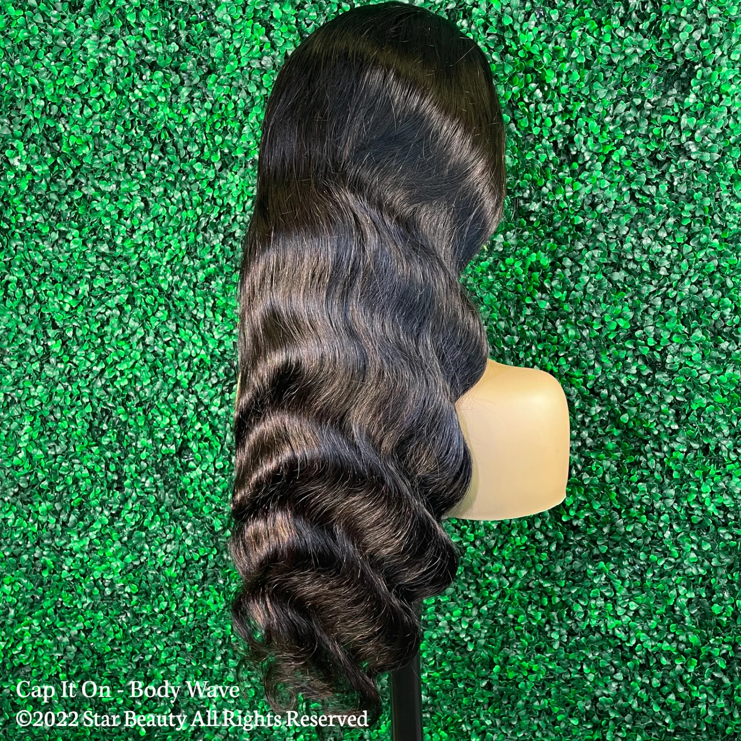 Cap It On 13X4 Bleached Knots Frontal Wig 100% Virgin Hair - Body Wave - Image 2