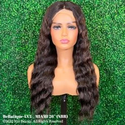 Bellatique 100% Human Hair 4X4 Closure Wig - MIAMI