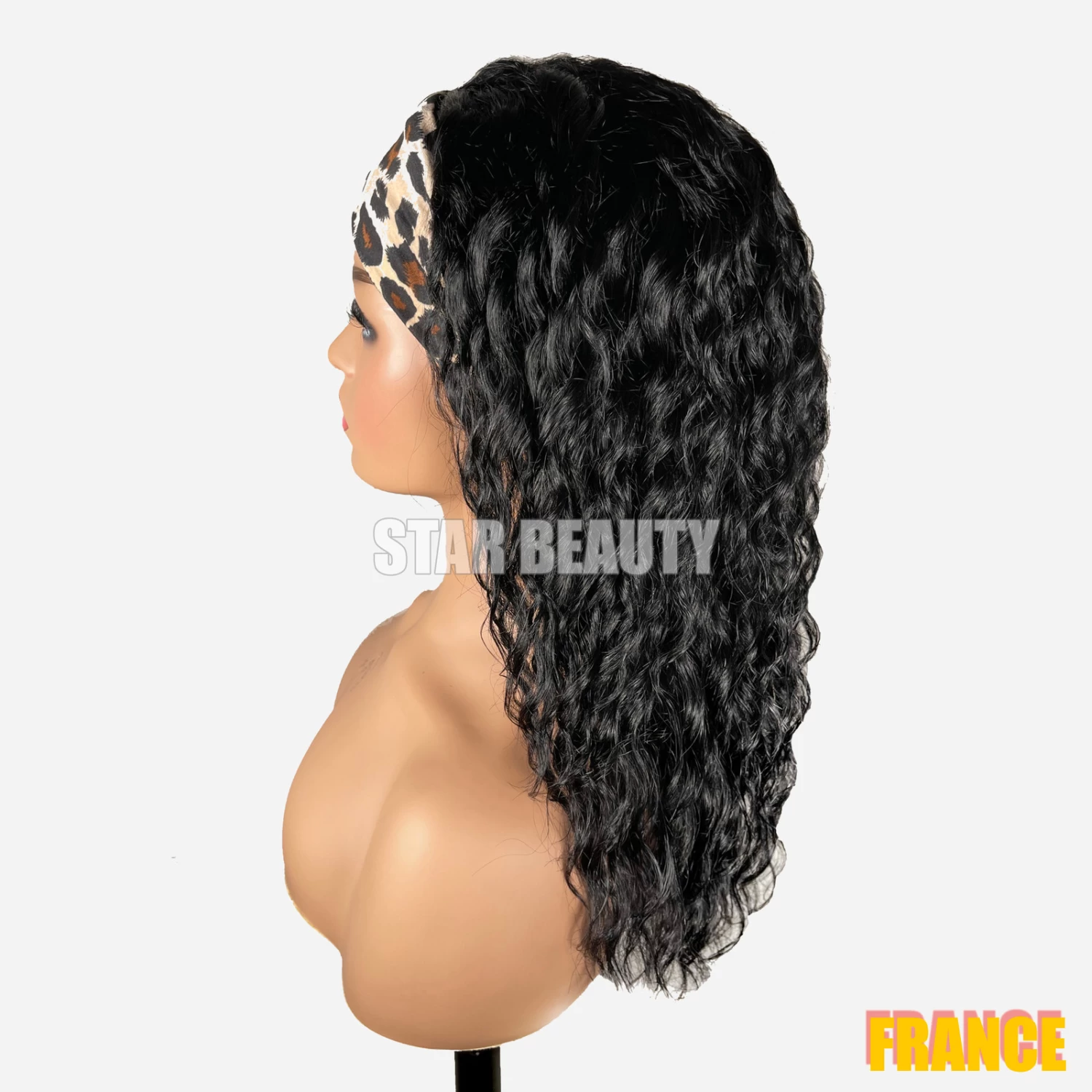 Bellatique 100% Human Hair Band Wig - FRANCE