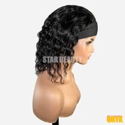 Bellatique 100% Human Hair Band Wig - ONYX