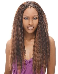 Janet Collection Human Hair Blend Braids Encore Super French Bulk 18"