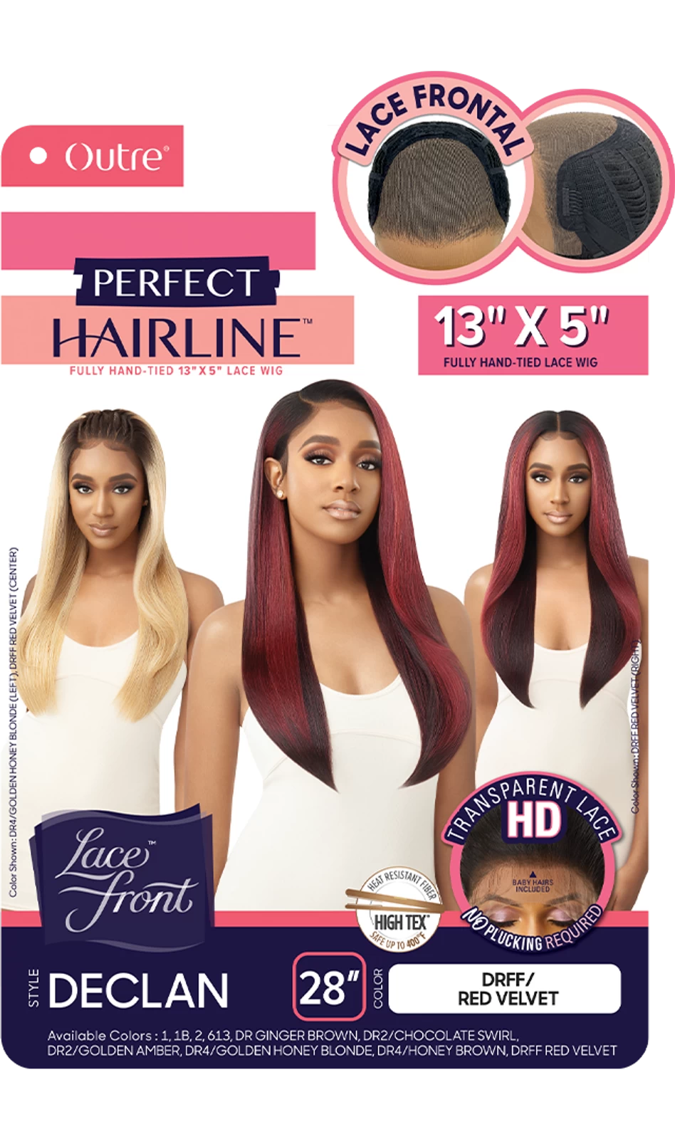 OUTRE Perfect Hairline Synthetic HD Lace Wig - DECLAN - Image 6