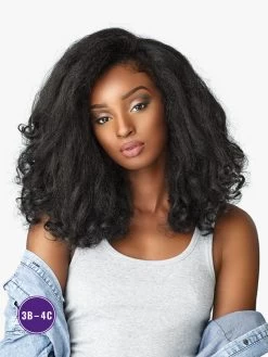 SENSATIONNEL Synthetic Instant Weave Curls Kinks & CO Half Wig - RAIN MAKER
