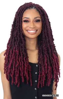 SHAKE N GO FREETRESS Pre-looped Synthetic Crochet Hair - BUTTERFLY LOCS 18"