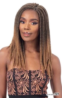 FREETRESS Braid Synthetic Crochet Hair - 3X INDIVIDUAL BOX BRAID 14"