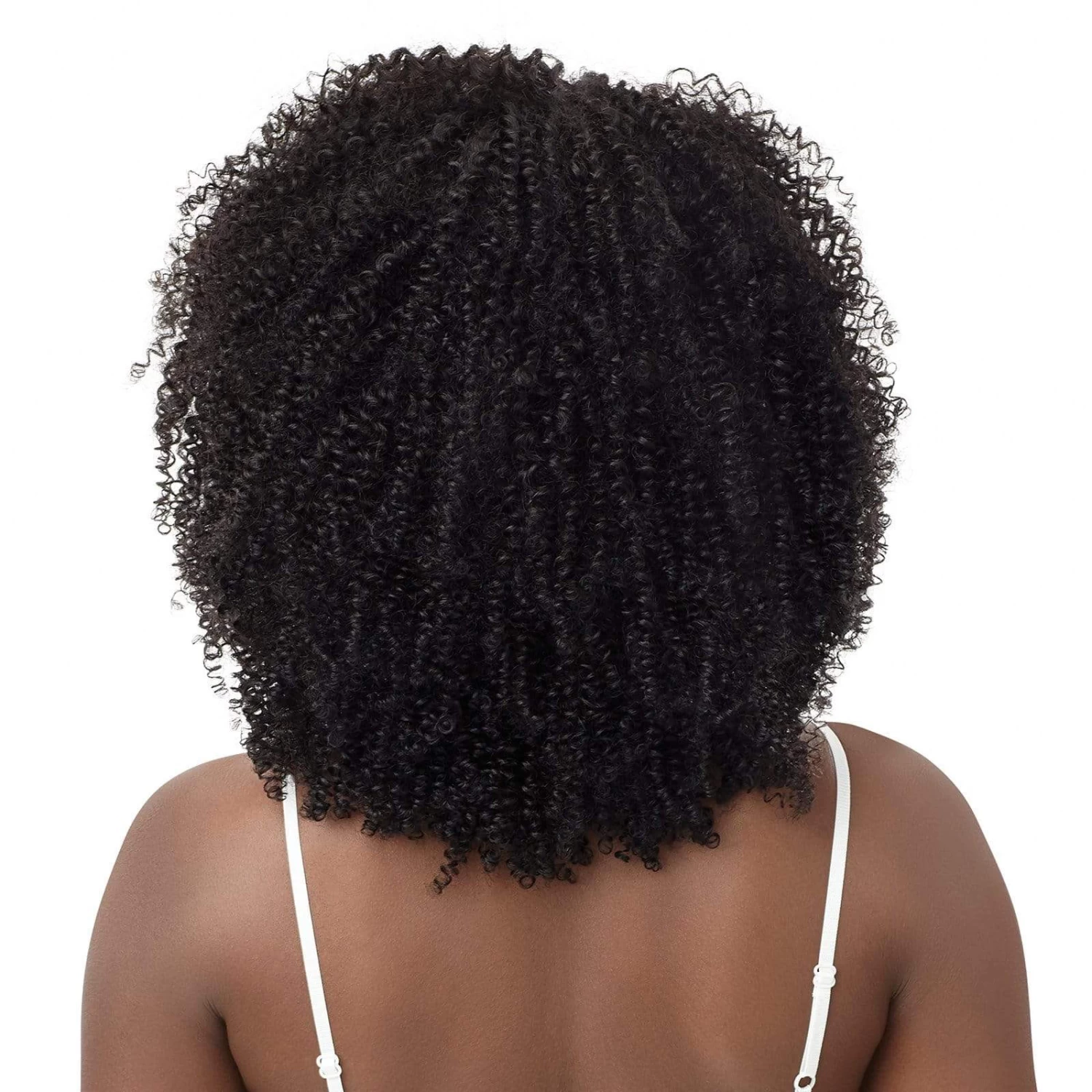 OUTRE 100% Unprocessed Human Hair Headband Wet & Wavy Wig - KINKY COILY 14" - Image 4