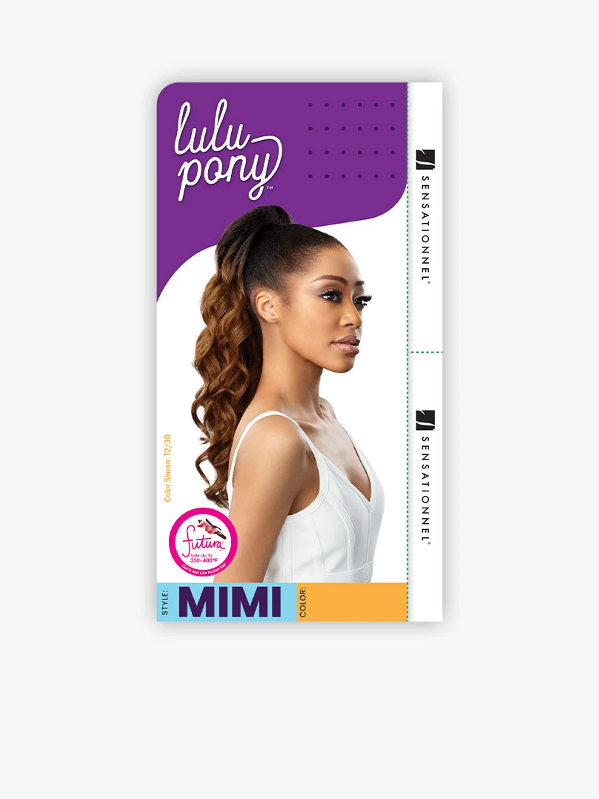 SENSATIONNEL Lulu Pony Synthetic Drawstring Ponytail - MIMI - Image 4