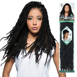 Bobbi Boss Synthetic Crochet Braid Nu Locs 18"
