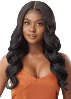 OUTRE Synthetic 5”x5” Lace Closure Wig - HHB-BODY CURL 24"