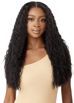 OUTRE Synthetic 5”x5” Lace Closure Wig - HHB-PERUVIAN WATER WAVE 24"