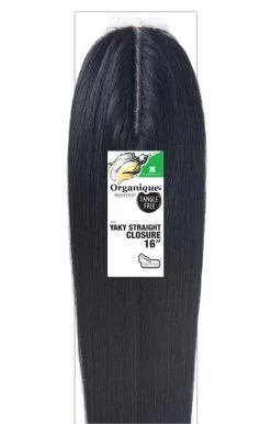 SHAKE N GO Organique Yaky Straight Closure 16"
