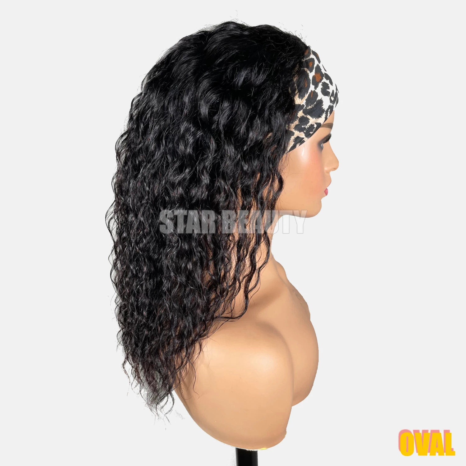 Bellatique 100% Human Hair Band Wig - OVAL