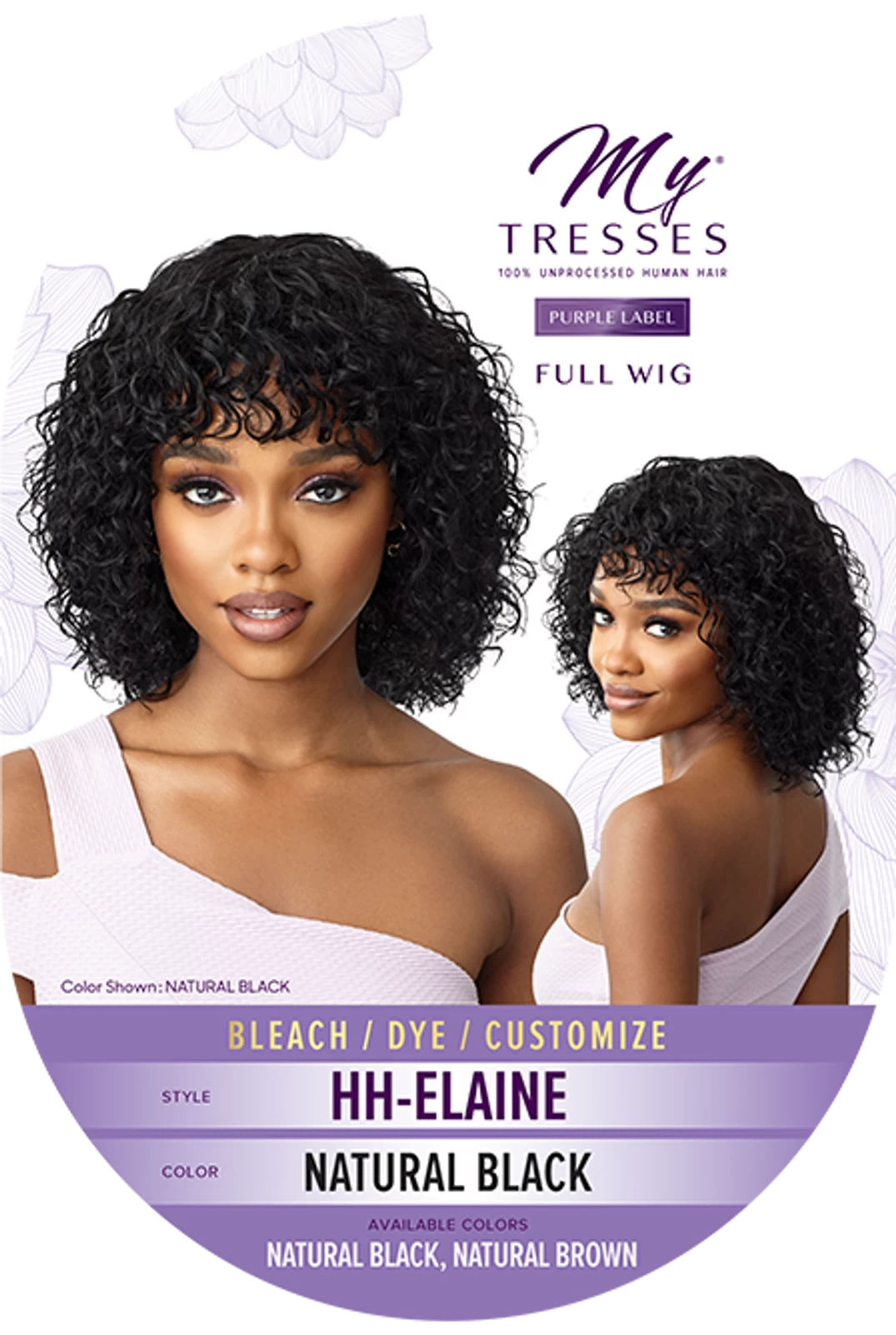OUTRE Mytresses Purple Label Unprocessed Human Hair Full Wig - HH-ELAIN - Image 6