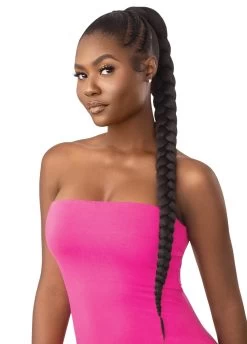 OUTRE Pretty Quick Pony - Natural Braided Ponytail 32"