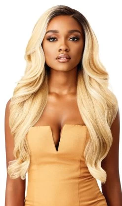 OUTRE Synthetic Melted Hairline HD Lace Front Wig - KAMALIA