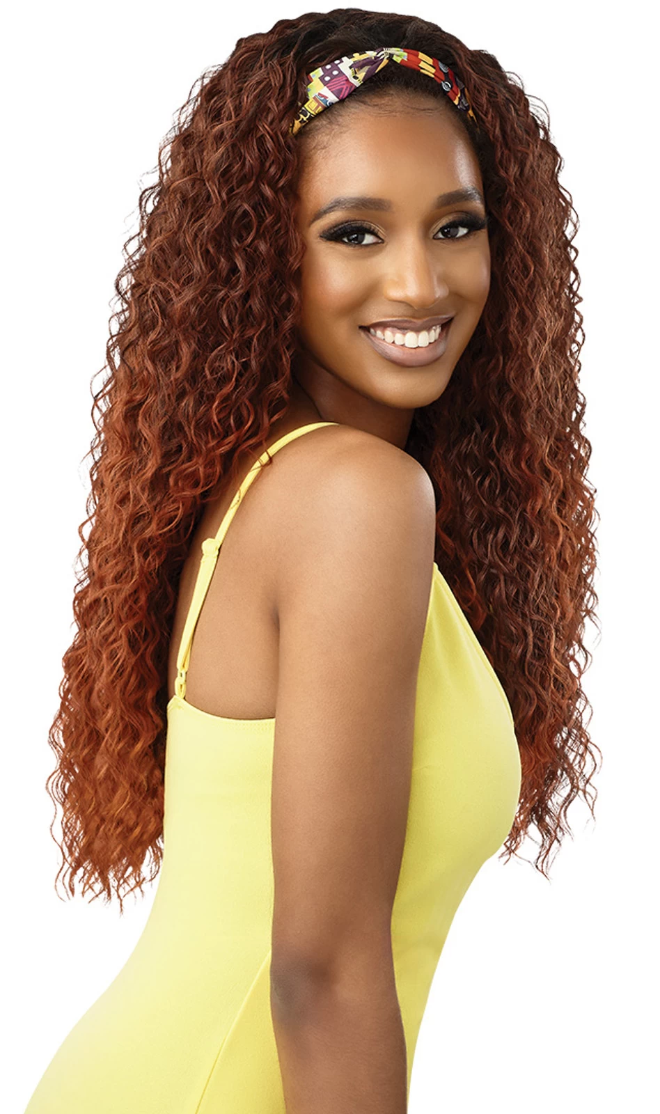 OUTRE Converti Cap Premium Synthetic Wig (Wet & Wavy) - KISSED BY MIST - Image 9