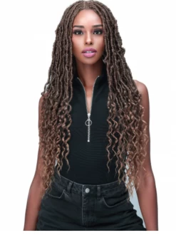 Bobbi Boss Synthetic Lace Front Wig - MLF620 NU LOCS FRENCH TIPS