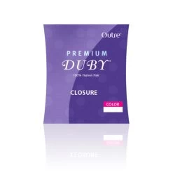 OUTRE 100% Human Hair Premium Duby Closure 8" (RED)