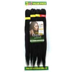 Queen Braid 4x Multi Pack 50"