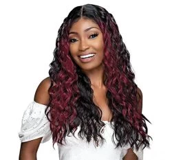 Janet Collection Synthetic Melt Extended Part Lace Wig - STEPHANY