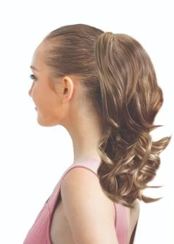 A PLUS Designer Hair Clip In Drawstring Ponytail - Mama Me