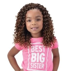 SHAKE N GO FreeTress Crochet Braids - 3X Kids Deep Twist 8"