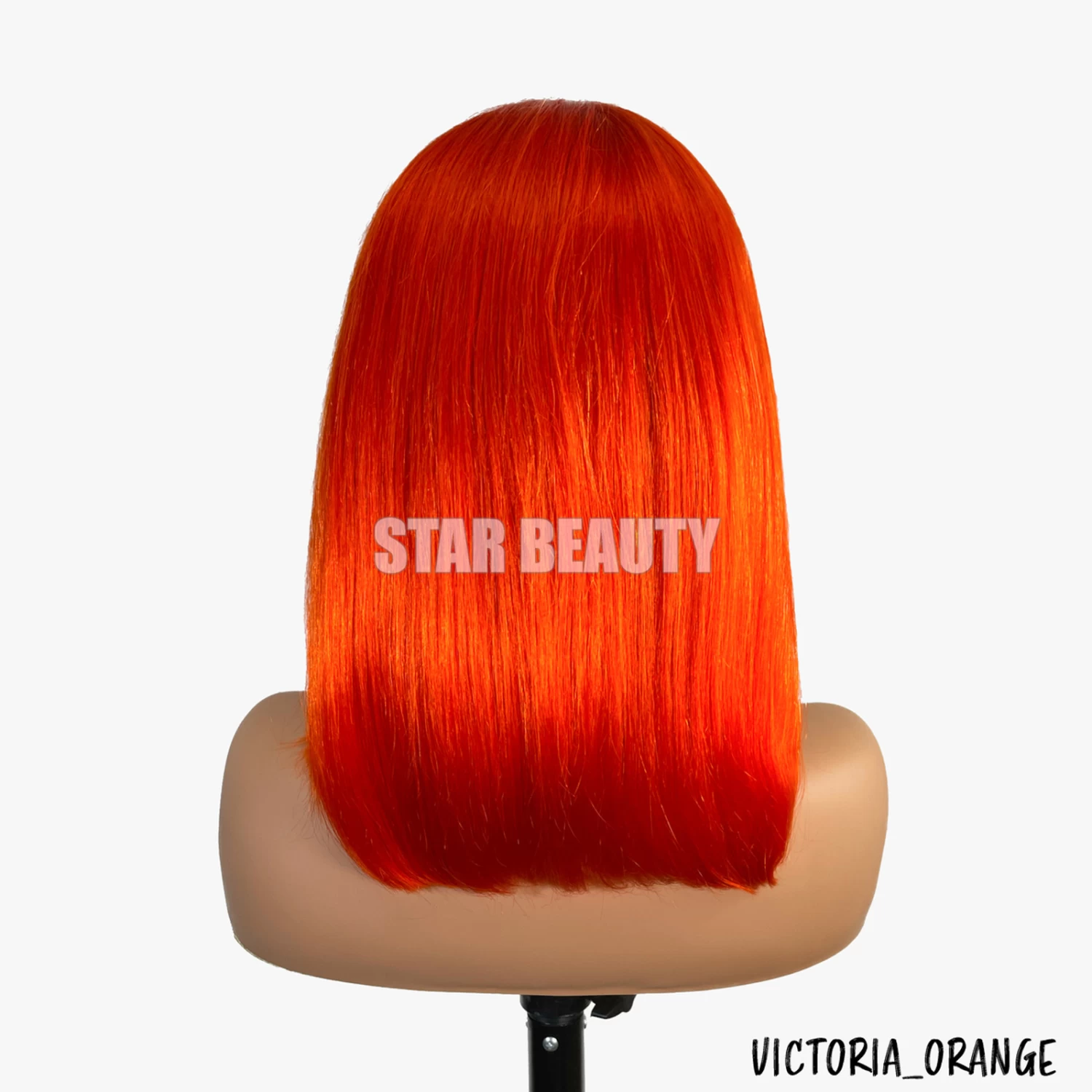 Bellatique 100% Human Hair Full Wig - VICTORIA (ORANGE) - Image 3