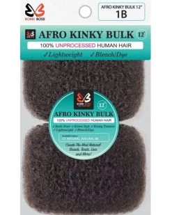 Bobbi Boss HH-Afro Kinky Bulk (12"/16")