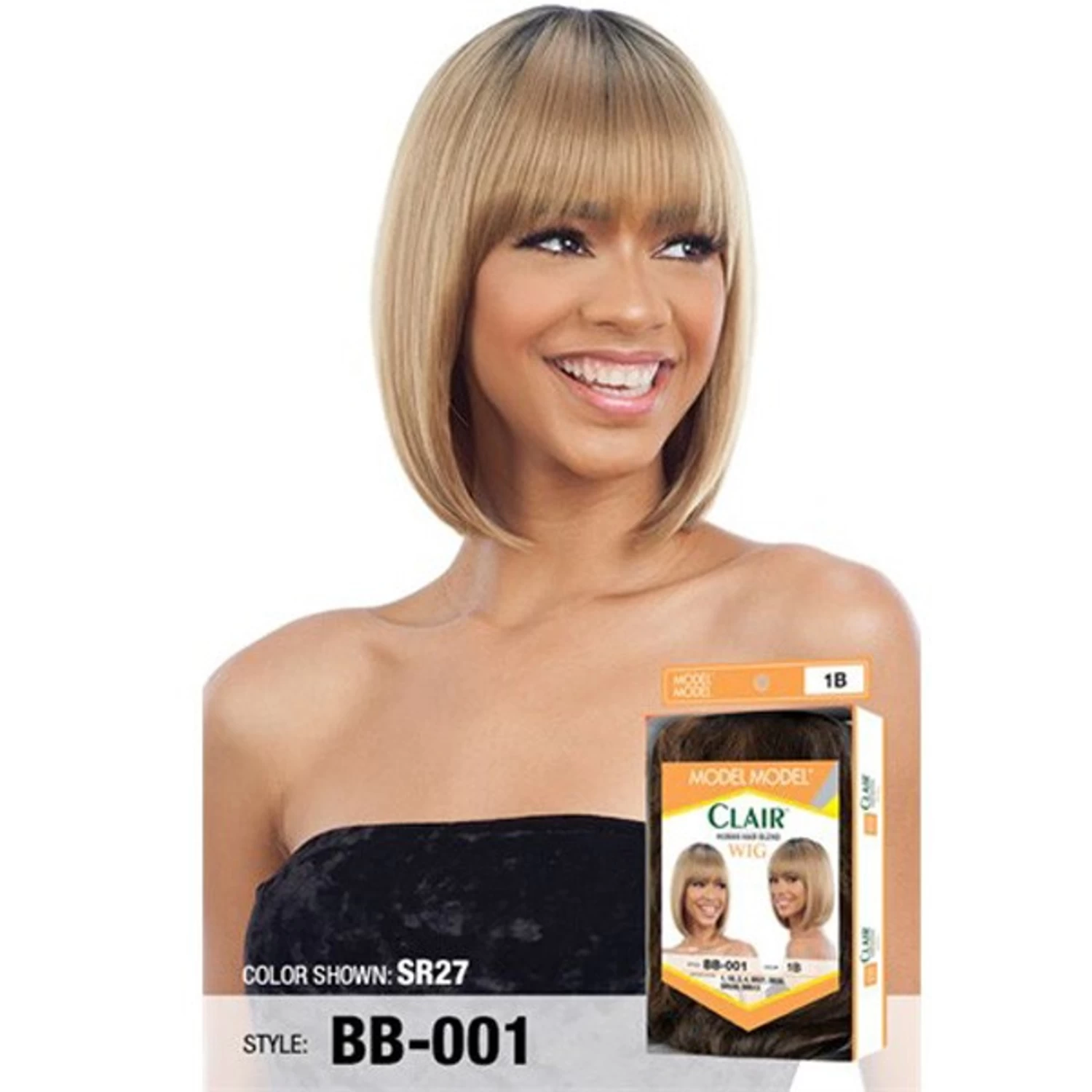 MODELMODEL Clair BB 001 Wig Human Hair Blend - Image 2